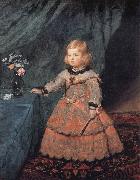Diego Velazquez Infanta Margarita Teresa in a pink dress China oil painting reproduction